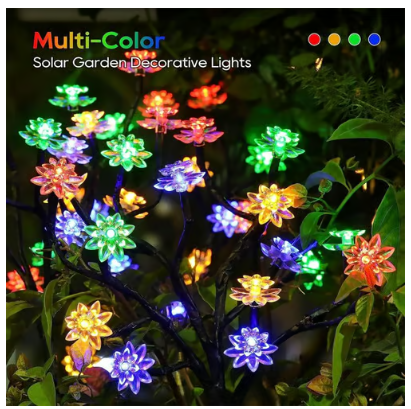 CherryLume – Solar-Rechargeable Lantern, Perfect for Decorating and Illuminating Your Garden
