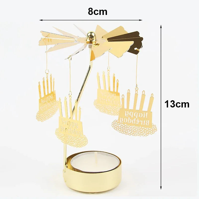 Rotating Candle Holder – Beauty and Motion for Your Space