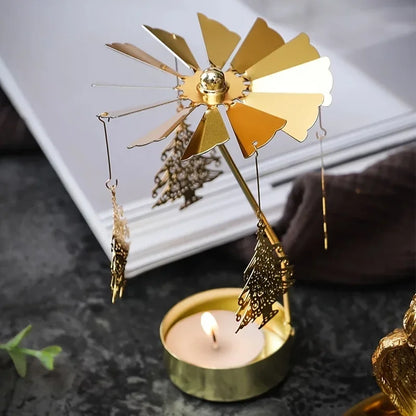 Rotating Candle Holder – Beauty and Motion for Your Space