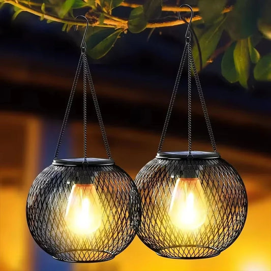 Solar Hanging Lantern – Waterproof Decorative Outdoor Light