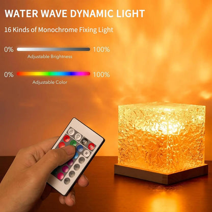 Square Ocean: Light Waves Projection