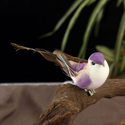 Decorative Nature Mini Set – Artificial Birds Kit 6Pc