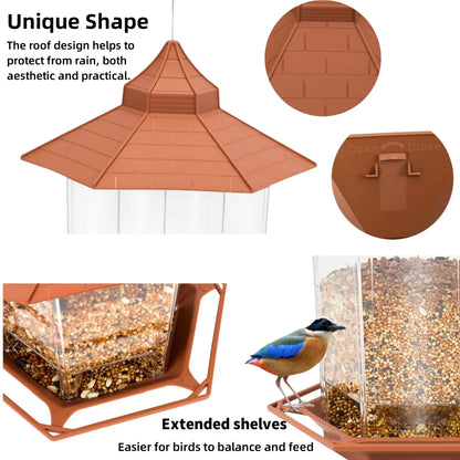 Attract Birds to Your Garden – Shelter, Hanging Feeder
