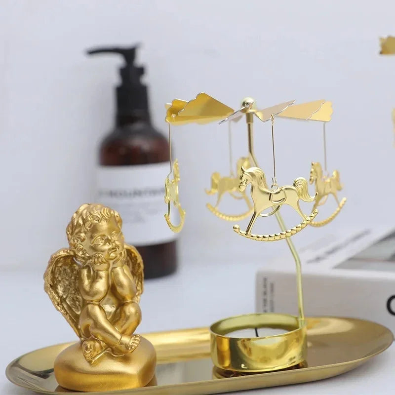 Rotating Candle Holder – Beauty and Motion for Your Space